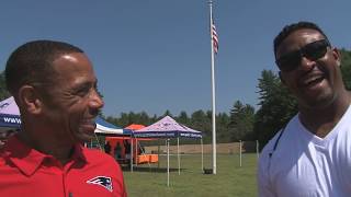 Rodney Harrison Kicks Off Patriots Hall of Fame Induction with Fellow Alumni