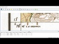 Georeference scanned topographic map using qgis  made simple  easier