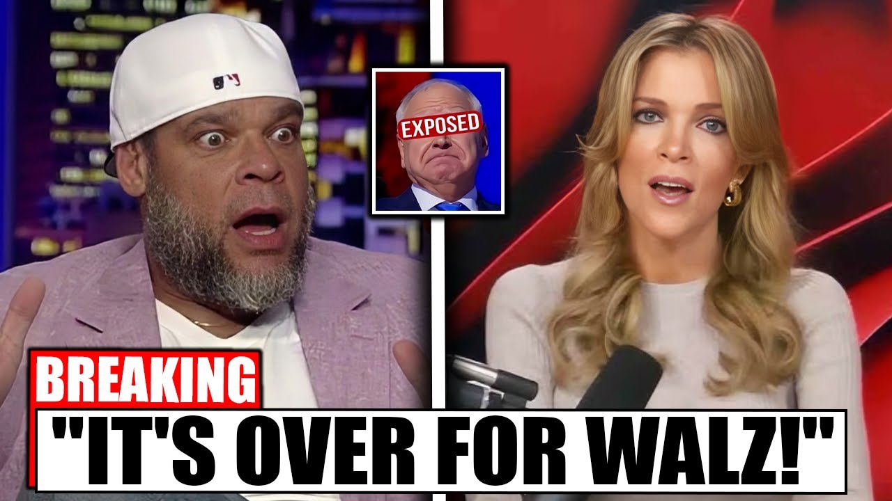 Тим Уолз столкнулся с резкой критикой со стороны Тайруса и Мегин Келли во время прямого эфира.