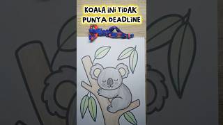 dunia bisa menunggu, termasuk deadline. 😌 #coloringtherapy #drawingtime #warnaitanpabeban