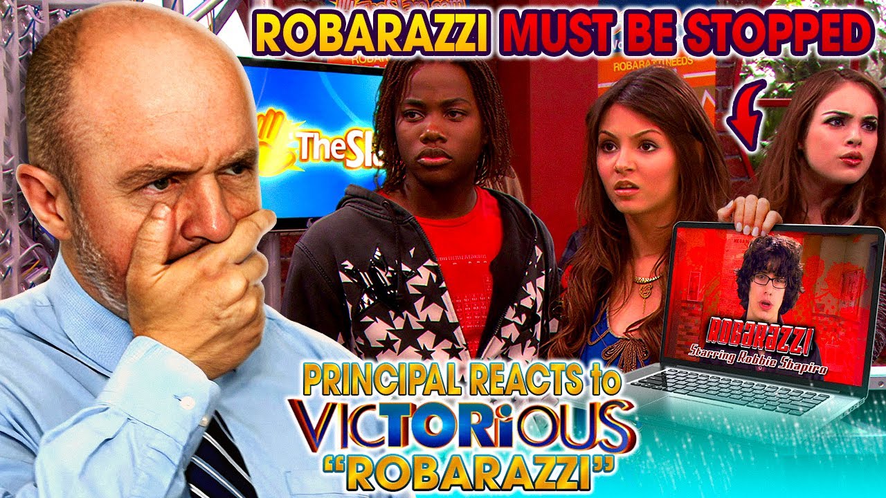 School Principal Reacts to Victorious S1E7 - "Robarazzi" Reaction Video #victorious