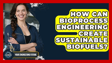 How Can Bioprocess Engineering Create Sustainable Biofuels? - Your Engineering Future