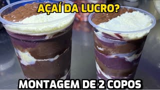 MONTANDO 2 COPOS DE AÇAÍ | SEGREDO REVELADO