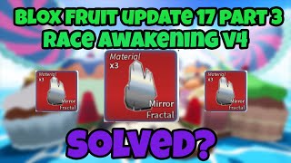 Race v4 Puzzle Theory!Blox Fruits Update 17.3