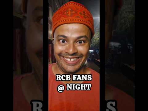 RCB Fans TONIGHT!