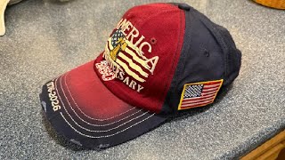 250th Anniversary USA Hat, Patriotic Embroidered Baseball Cap Review