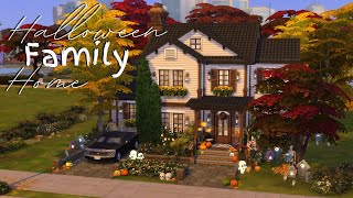 Halloween Family Home 🎃 // The Sims 4: Speed Build