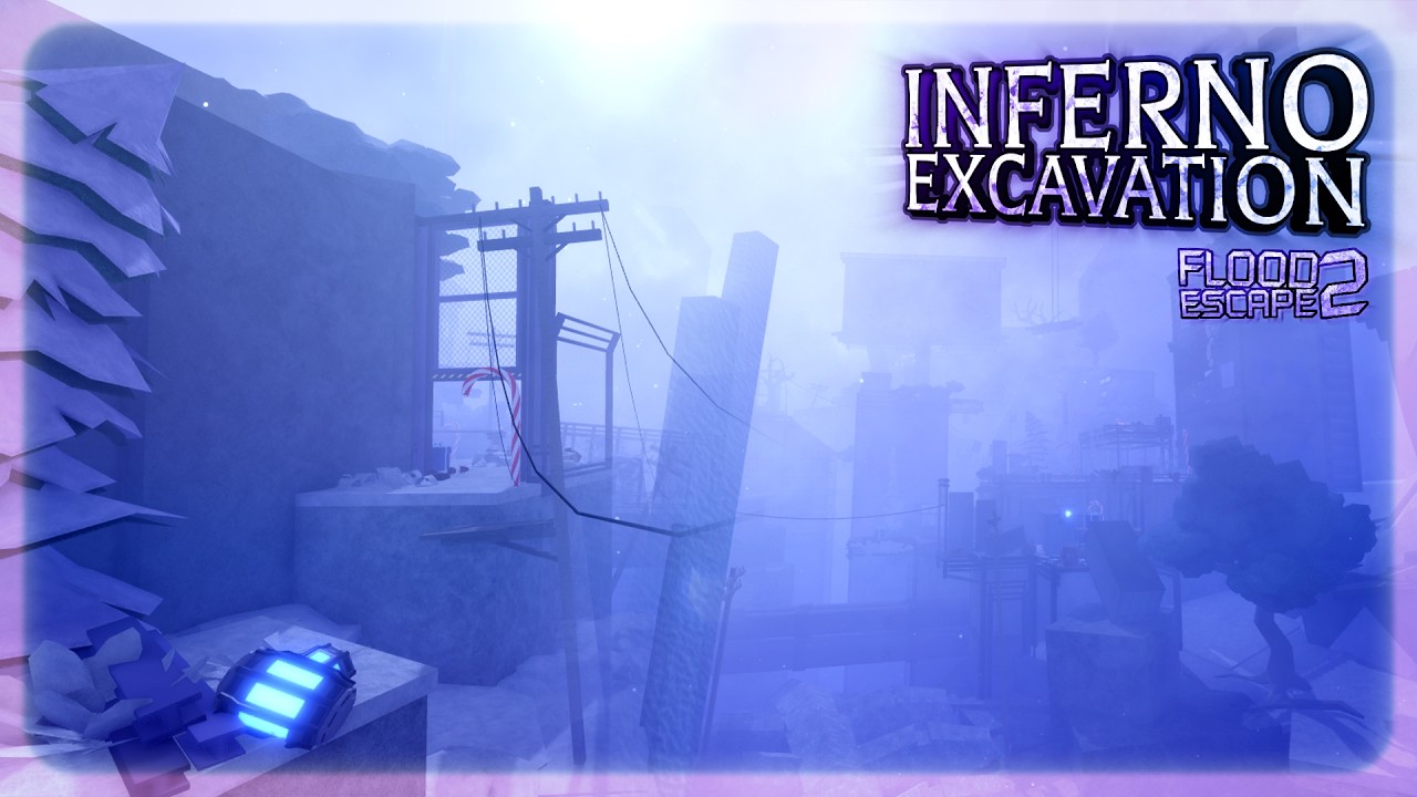 [Winter Reskin] - Infestive Excavation (v3.9) // Flood Escape 2