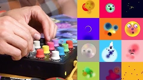 Paint with your MIDI controller? Dr. Dot + the Midi Fighter Twister