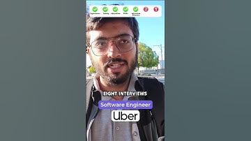 Advice to crack UBER interview as a SOFTWARE ENGINEER? #shorts #ytshorts #techjobsin2minutes