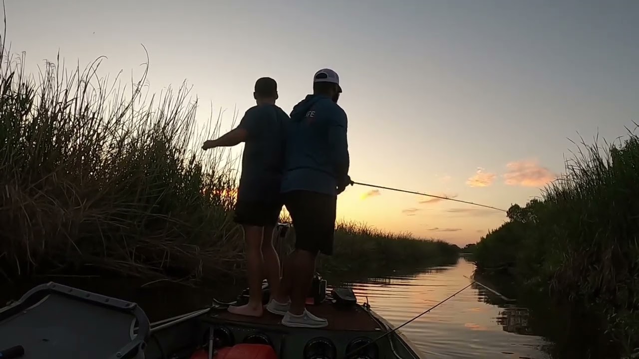 Quick Evening Trip Bass Fishing