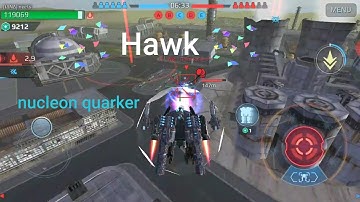 War robots: Hawk - Nucleon quarker setup ( Skirmish)