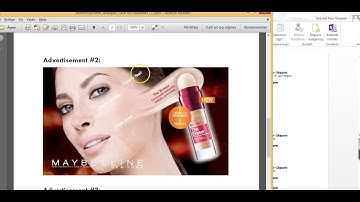 An advertisement analysis assessed using Screencast-O-Matic/Video Feedback/ Screencasting