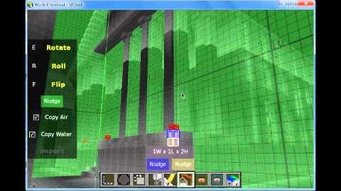 Minecraft Tips: Importing and Exporting objects using MCedit