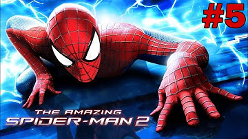 The Amazing Spider-Man 2 (iOS, Android) Walkthrough Part 5 - Electro Boss Fight