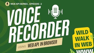 How To Create A Voice Recording App With React And Javascript (in hindi)