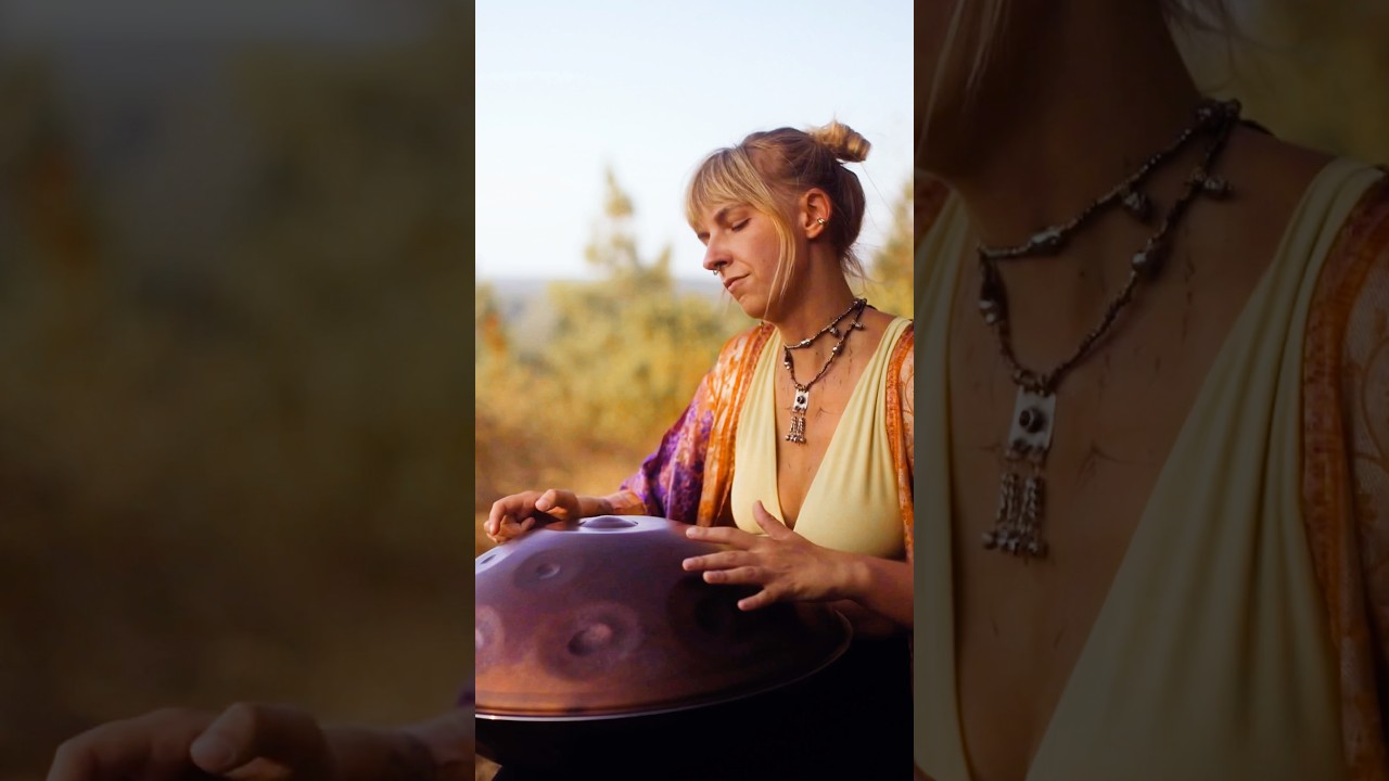 Where does your heart come to rest? 🧡 Calming handpan music #relaxation #sleepmusic #stresselief