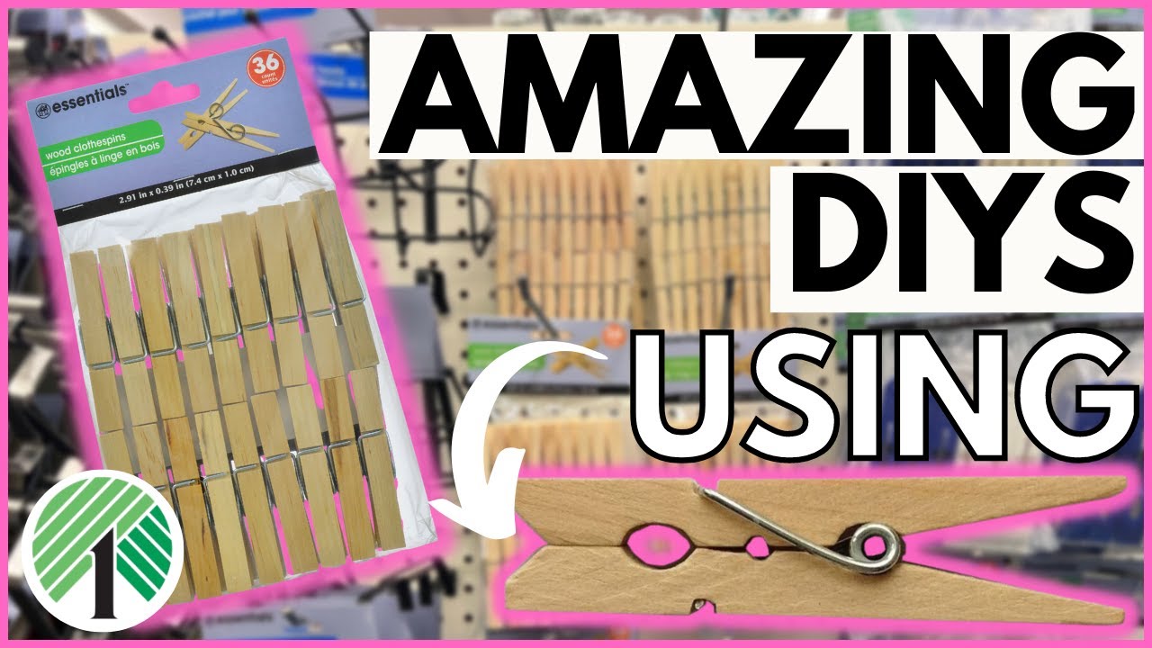 🤯 GRAB CLOTHESPINS And Turn It Into HIGH-END Looking DIYS