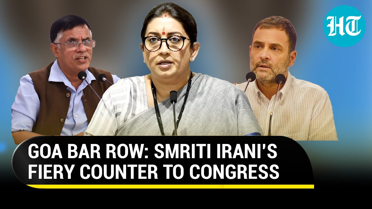 See you in court': Smriti Irani tears into Gandhis for alleging daughter  runs Goa bar 