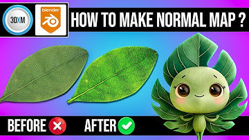 How to make Normal Map for 3D model? | Blender Tutorial in Hindi \ Urdu