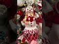 Raz Eric Cortina 7" Snowman Love Glass Christmas Ornament 4653182
