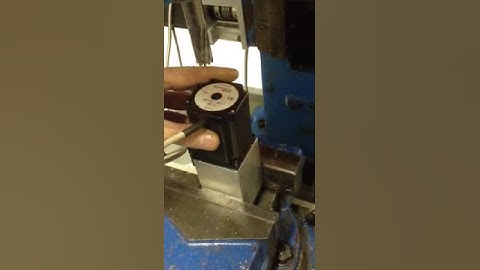 InterchangeIT CNC Video 2 - Z Bracket Motor Mount Bore Hole Test
