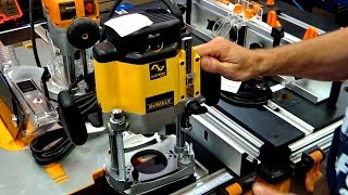 Фрезер Dewalt 625е.  LIVE-обзор из Станкогрупп 2018