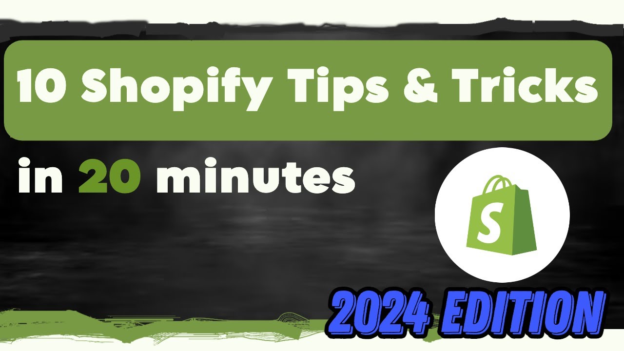 10 Shopify Tips and Tricks for Your Store - YouTube