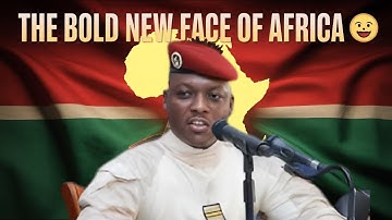 🌍 The Bold New Face of Africa: Ibrahim Traoré’s Vision 🌍