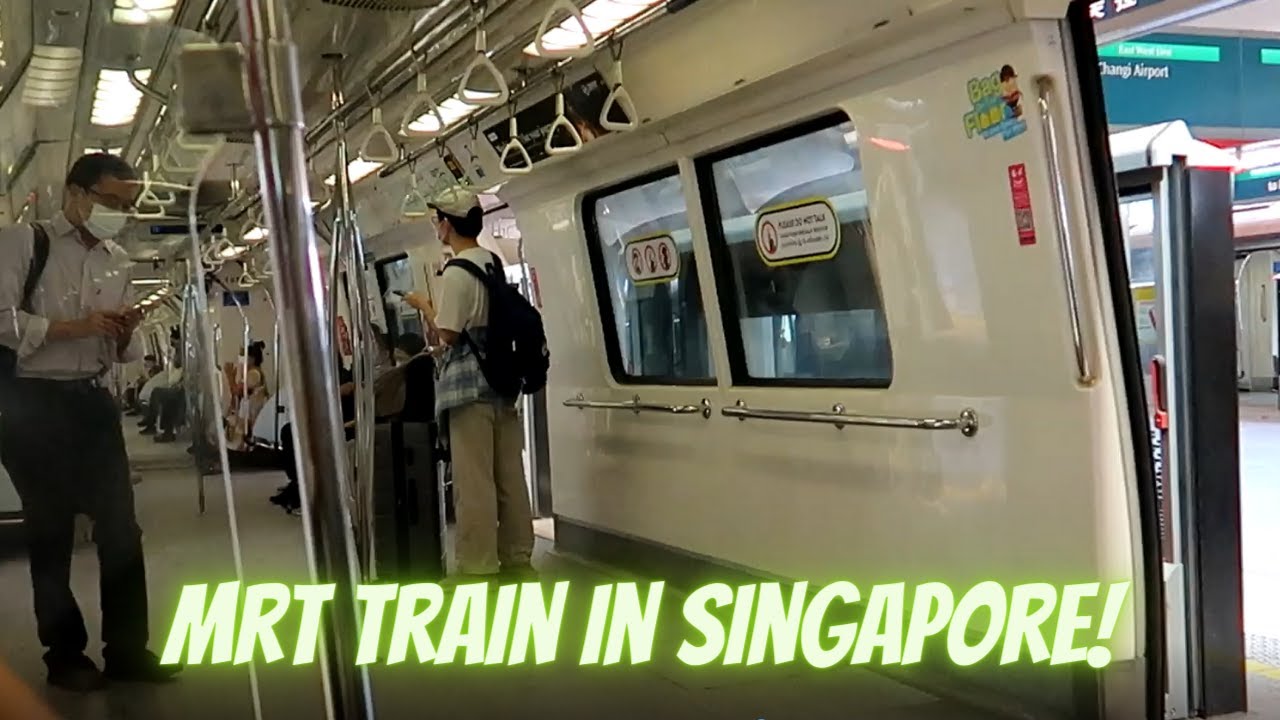 How to take an MRT train in Singapore! YouTube