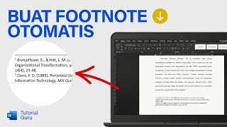 Tutorial Cara Membuat Catatan Kaki/Footnote di Microsoft Word