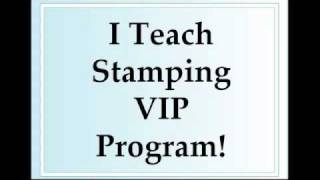 Invite To I Teach Stamping Vip Program