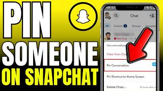 How To Pin Someone On Snapchat 2026 (Fast And Easy)