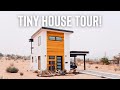 2 Story 300sqft Tiny House Tour! | The Hare House in Joshua Tree