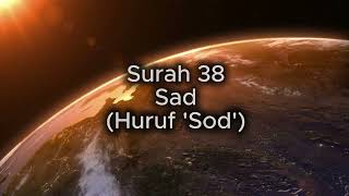 38 Surah Sad  Terjemahan Bahasa Indonesiamelayu  Alquran Untuk Istirahatrefleksi