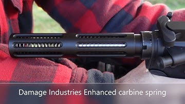 [7] Hydraulic buffer spring test - Standard vs Flatwire vs Enhanced - Slow motion