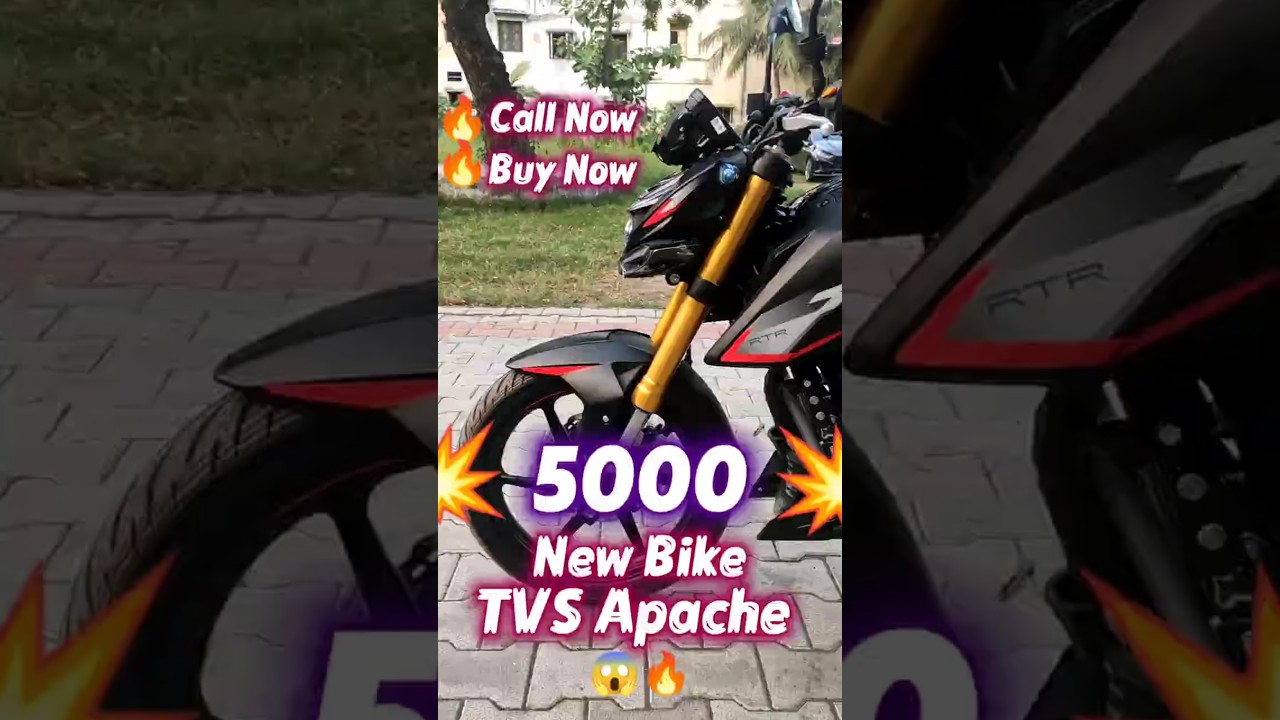 💥🤯 5000 Ku TVS Apache Sale ah 😱🔥 || Second Hand Bike in Chennai || Used Bike Sale || 