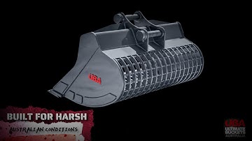 Extreme Excavator Sieve Buckets