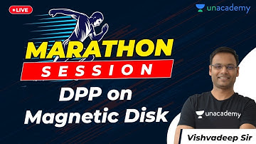 DPP on Magnetic Disk | Marathon Session | GATE CSE/IT 2021 Exam