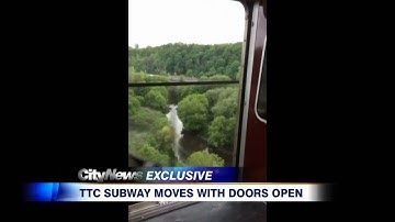 TTC investigating moving subway with doors open