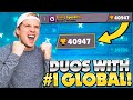 DUO SHOWDOWN with the #1 PLAYER in BRAWL STARS!