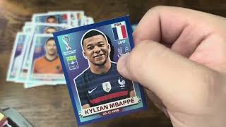 2022 World Cup Panini Sticker Opening (ASMR) ( Ranting, Soft Spoken) screenshot 4