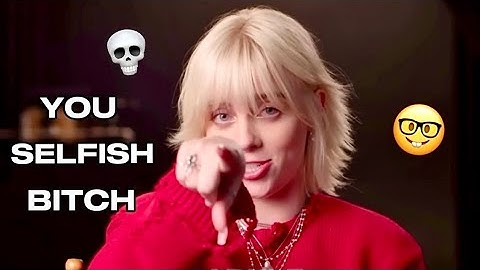 BILLIE EILISH being unintentionally funny for 9 minutes straight ||FUNNY MOMENTS|| adxle