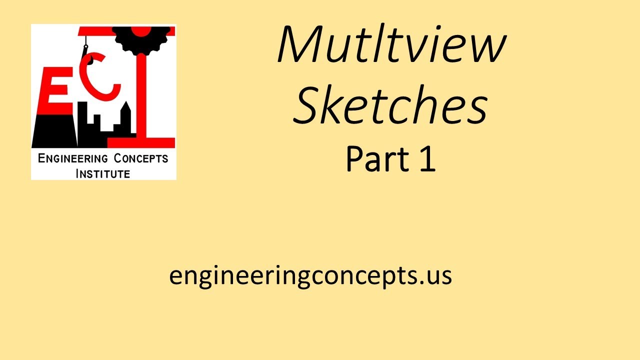 Multiview Sketching Part1 - YouTube