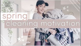 Early Spring Clean With Me 2019 All-Day Cleaning Motivation Natalie Bennett