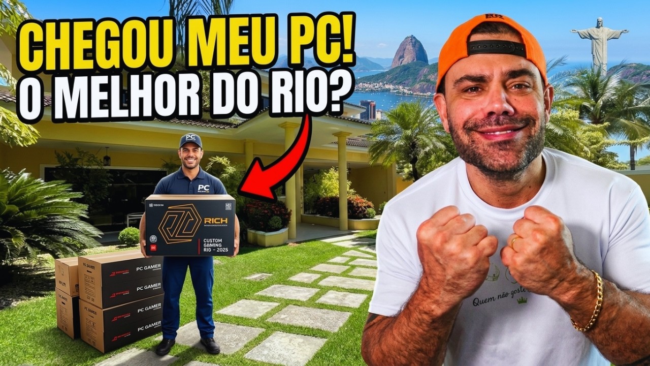 NÃO AGUENTEI E MONTEI! O MEU NOVO PC GAMER SUPREMO DE 2026.