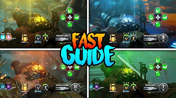 VOYAGE OF DESPAIR - ELEMENTAL KRAKEN UPGRADE GUIDE IN 2 MINUTES (Black Ops 4 Zombies Tutorial)