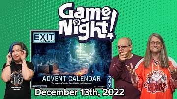 GameNight! 24 Days of Advent - Exit: The Game – Advent Calendar: The Mystery of the Ice Cave Dec. 13