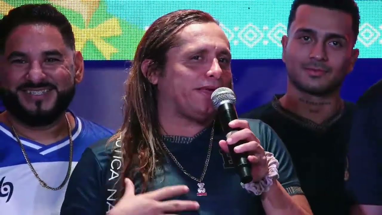 Conferencia de Prensa Nicaragua vs El Salvador (Creadores de Contenido)