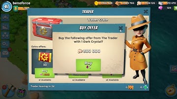 boom beach | trader crate new hero token